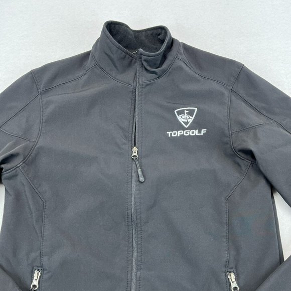 Top Golf Jacket Small Adult Full Zip Softshell Outdoors Golfing Casual - Picture 2 of 11